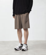 画像をギャラリービューアに読み込む, ATTACHMENT アタッチメントのCOTTON DOUBLE FACE EASY SHORTS - KHAKI GRAYの公式通販サイトsession福岡セレクトショップ

