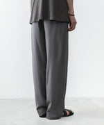 画像をギャラリービューアに読み込む, ATTACHMENT アタッチメントの2/90 WO TWIST TWILL EASY TROUSERS - GRAYの公式通販サイトsession福岡セレクトショップ
