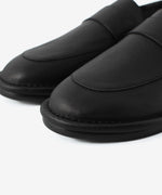 画像をギャラリービューアに読み込む, ATTACHMENT アタッチメントのSMOOTH LEATHER LOAFER - BLACKの公式通販サイトsession福岡セレクトショップ
