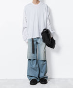 画像をギャラリービューアに読み込む, VEIN ヴェインの11OZ DENIM CUT OFF BAGGY TROUSERS - L.NAVYの公式通販サイトsession福岡セレクトショップ
