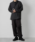 画像をギャラリービューアに読み込む, ATTACHMENT アタッチメントのNY/CO TWILL WIDE CARGO TROUSERS - D.GRAY 公式通販サイトsession福岡セレクトショップ
