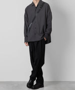 画像をギャラリービューアに読み込む, ATTACHMENT アタッチメントのPE/RY STRETCH TROPICAL OVERSIZED OPENCOLLAR L/S SHIRT - D.GRAY 公式通販サイトsession福岡セレクトショップ
