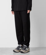 画像をギャラリービューアに読み込む, ATTACHMENT アタッチメントのSOFT CLASSIC TERRY SWEAT PANTS - BLACKの公式通販サイトsession福岡セレクトショップ
