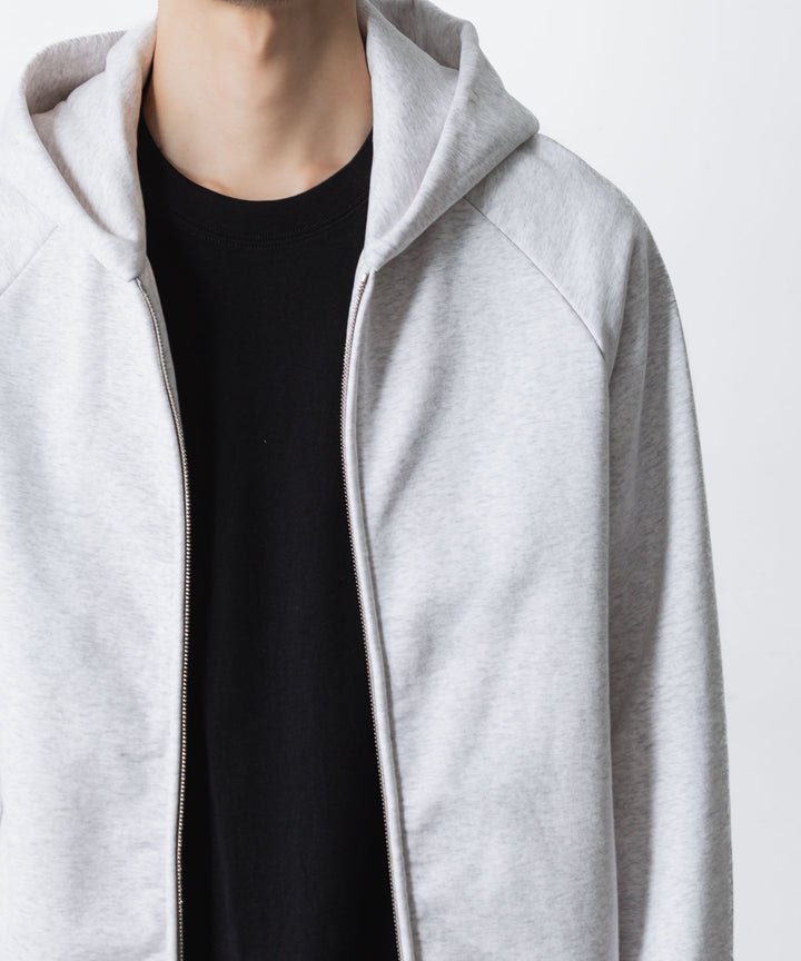 ATTACHMENT / EXCLUSIVE ITEMアタッチメントのCO STRECH TERRY ZIP UP HOODIE - X.GRAYの公式通販サイトsession福岡セレクトショップ