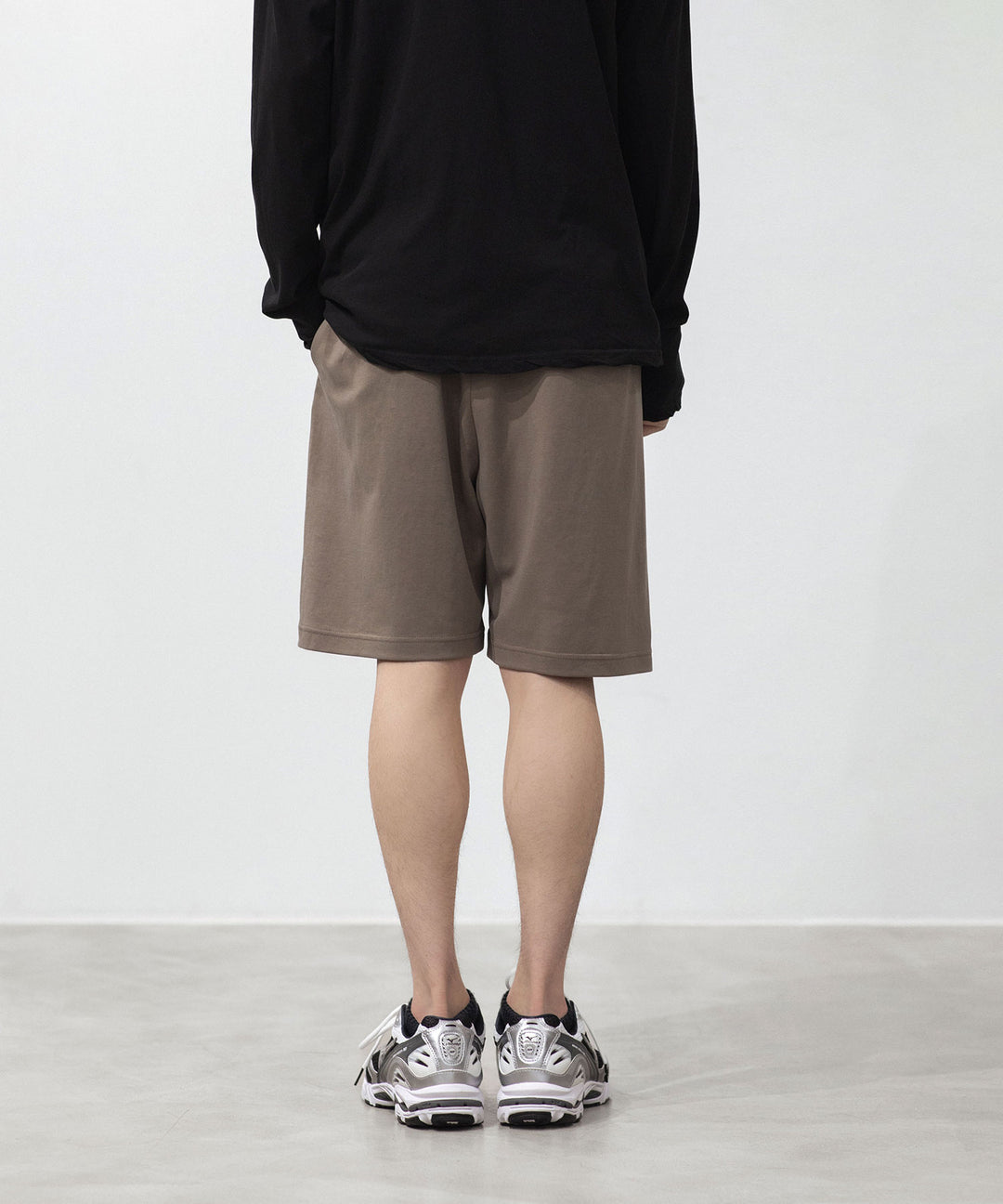 ATTACHMENT アタッチメントのCOTTON DOUBLE FACE EASY SHORTS - KHAKI GRAYの公式通販サイトsession福岡セレクトショップ
