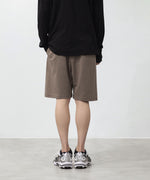 画像をギャラリービューアに読み込む, ATTACHMENT アタッチメントのCOTTON DOUBLE FACE EASY SHORTS - KHAKI GRAYの公式通販サイトsession福岡セレクトショップ
