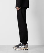 画像をギャラリービューアに読み込む, ATTACHMENT アタッチメントのSOFT CLASSIC TERRY SWEAT PANTS - BLACKの公式通販サイトsession福岡セレクトショップ
