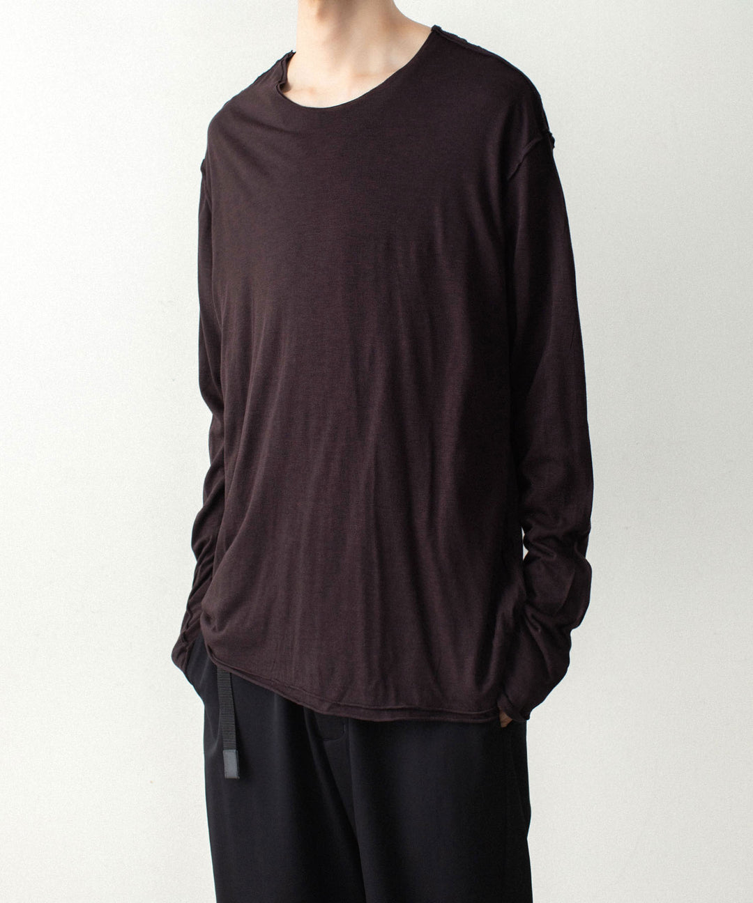 ATTACHMENT アタッチメントのCO/CU JERSEY SLIM FIT LAYERED L/S TEE - D.BROWNの公式通販サイトsession福岡セレクトショップ