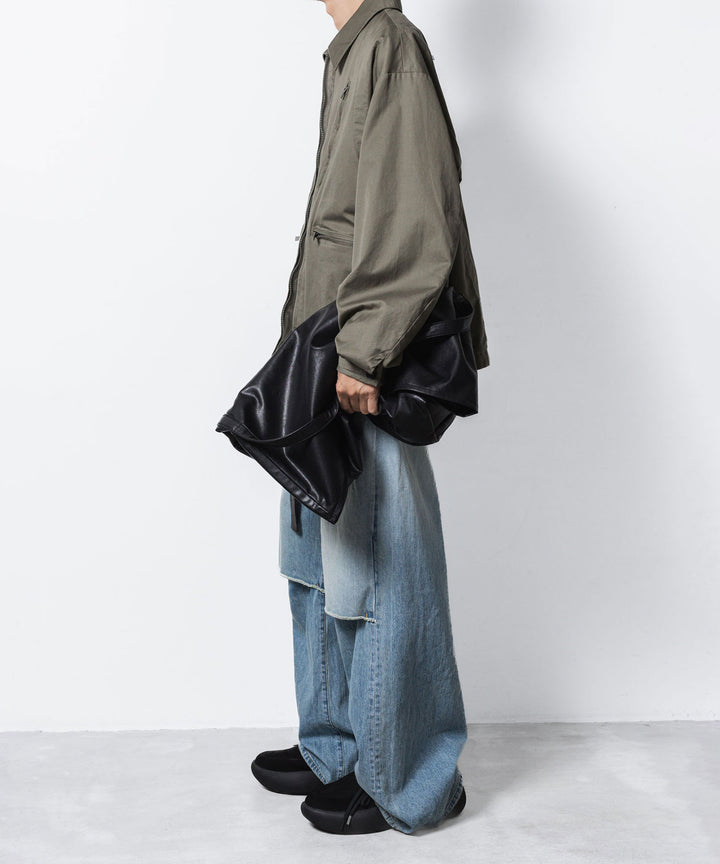 VEIN ヴェインの11OZ DENIM CUT OFF BAGGY TROUSERS - L.NAVYの公式通販サイトsession福岡セレクトショップ