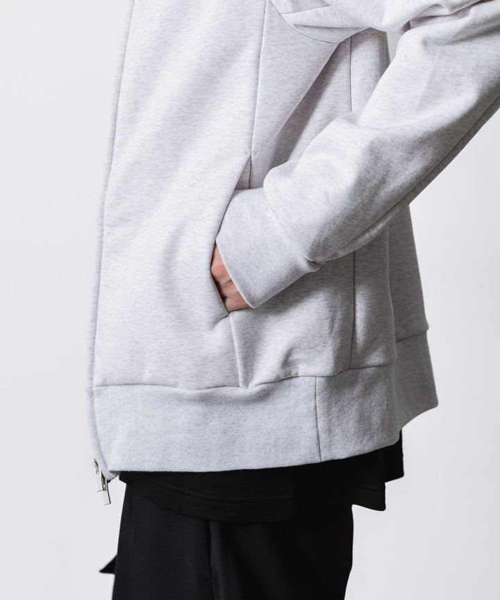 ATTACHMENT / EXCLUSIVE ITEMアタッチメントのCO STRECH TERRY ZIP UP HOODIE - X.GRAYの公式通販サイトsession福岡セレクトショップ
