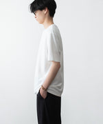 画像をギャラリービューアに読み込む, ATTACHMENT アタッチメントのCOTTON DOUBLE FACE SLIM FIT S/S TEE - WHITEの公式通販サイトsession福岡セレクトショップ
