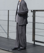 画像をギャラリービューアに読み込む, ATTACHMENT アタッチメントのWO/TA STRETCH TRO 1TUCK WIDE TROUSERS - D.GRAYの公式通販サイトsession福岡セレクトショップ
