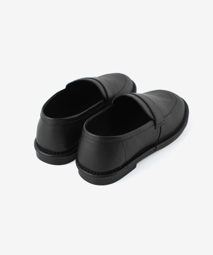ATTACHMENT アタッチメントのSMOOTH LEATHER LOAFER - BLACKの公式通販サイトsession福岡セレクトショップ