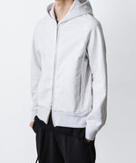画像をギャラリービューアに読み込む, ATTACHMENT / EXCLUSIVE ITEMアタッチメントのCO STRECH TERRY ZIP UP HOODIE - X.GRAYの公式通販サイトsession福岡セレクトショップ
