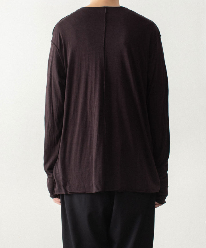 ATTACHMENT アタッチメントのCO/CU JERSEY SLIM FIT LAYERED L/S TEE - D.BROWNの公式通販サイトsession福岡セレクトショップ