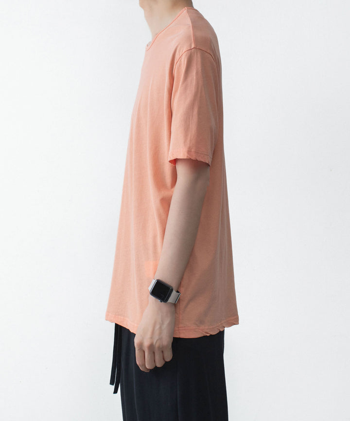 ATTACHMENT アタッチメントの100/3 HIGH TWIST JERSEY SLIM FIT S/S TEE - L.ORANGEの公式通販サイトsession福岡セレクトショップ