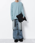 画像をギャラリービューアに読み込む, VEIN ヴェインの11OZ DENIM CUT OFF BAGGY TROUSERS - L.NAVYの公式通販サイトsession福岡セレクトショップ
