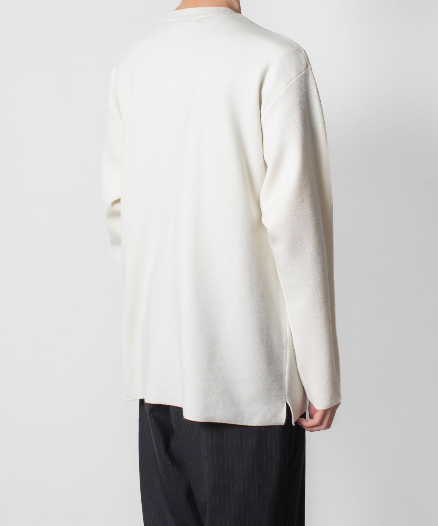 ATTACHMENT アタッチメントのWOxPE DOUBLE FACE KNIT CREW NECK PULLOVER - OFF WHITEの公式通販サイトsession福岡セレクトショップ