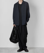 画像をギャラリービューアに読み込む, ATTACHMENT アタッチメントのPE/RY STRETCH TROPICAL OVERSIZED OPENCOLLAR L/S SHIRT - NAVY 公式通販サイトsession福岡セレクトショップ
