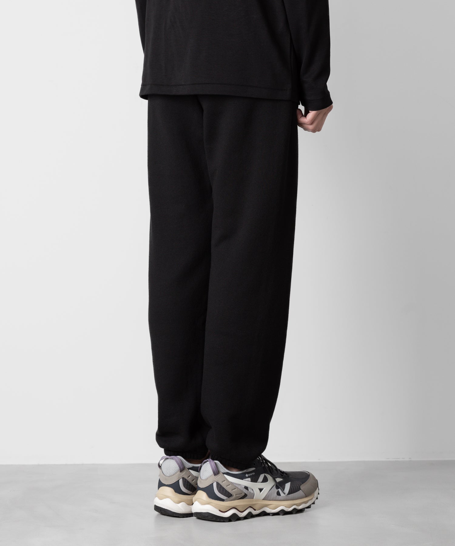 ATTACHMENT アタッチメントのSOFT CLASSIC TERRY SWEAT PANTS - BLACKの公式通販サイトsession福岡セレクトショップ