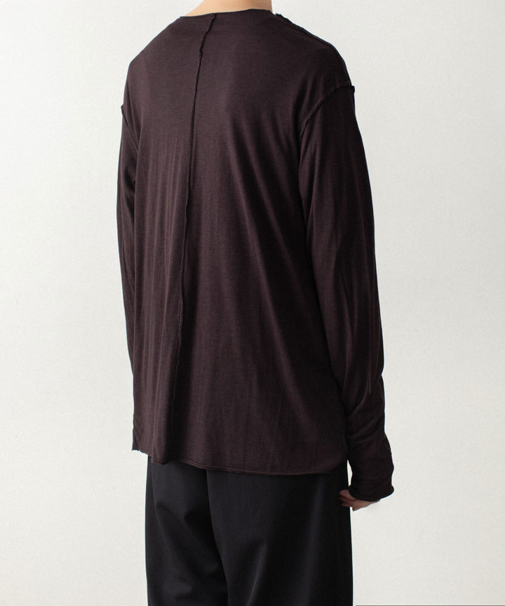 ATTACHMENT アタッチメントのCO/CU JERSEY SLIM FIT LAYERED L/S TEE - D.BROWNの公式通販サイトsession福岡セレクトショップ