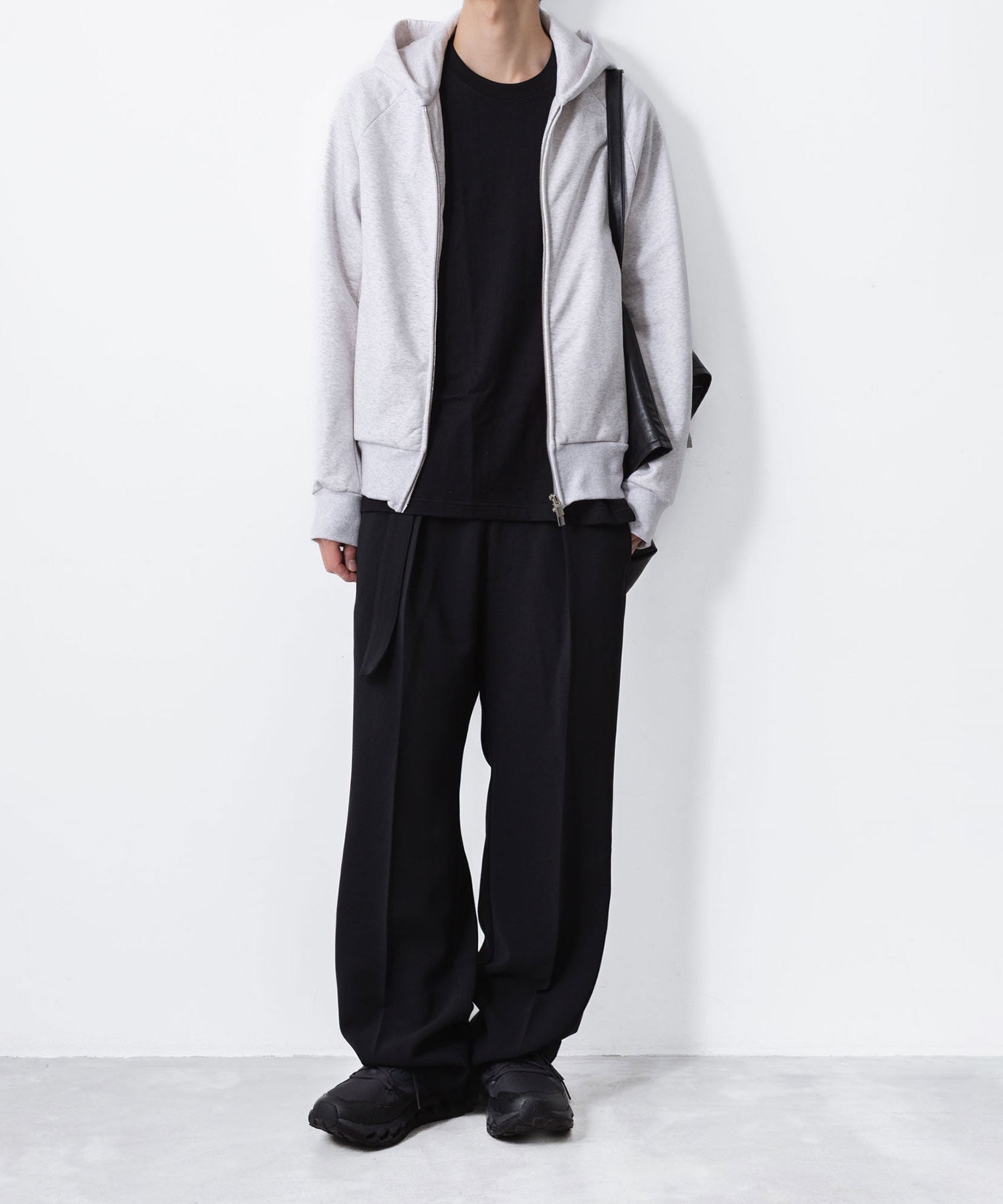 ATTACHMENT / EXCLUSIVE ITEMアタッチメントのCO STRECH TERRY ZIP UP HOODIE - X.GRAYの公式通販サイトsession福岡セレクトショップ