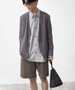 画像をギャラリービューアに読み込む, ATTACHMENT アタッチメントのCOTTON DOUBLE FACE EASY SHORTS - KHAKI GRAYの公式通販サイトsession福岡セレクトショップ
