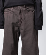 画像をギャラリービューアに読み込む, VEIN ヴェインの11OZ DENIM CUT OFF BAGGY TROUSERS - D.BROWNの公式通販サイトsession福岡セレクトショップ
