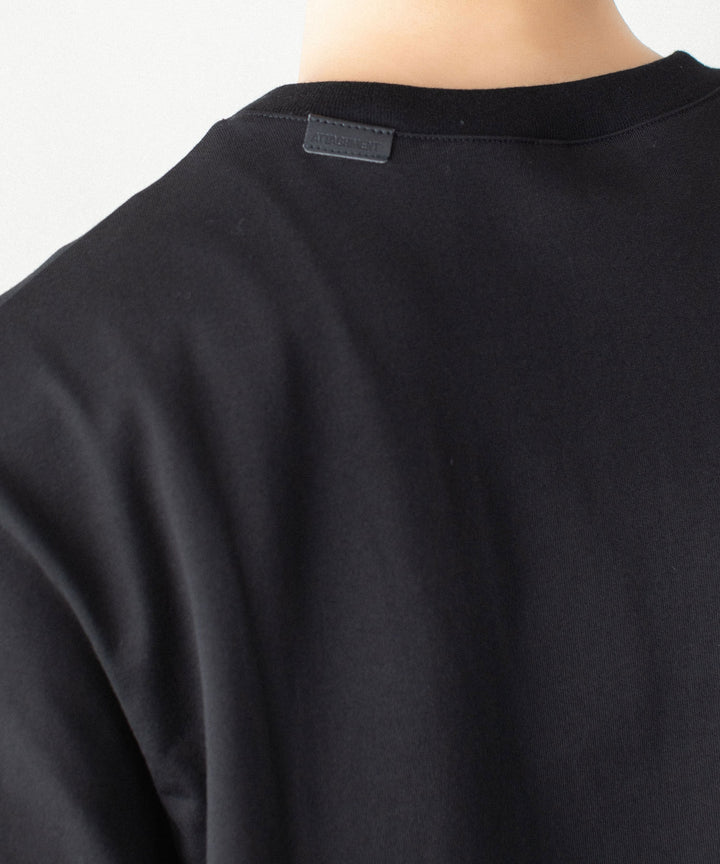 ATTACHMENT アタッチメントの100//3 JERSEY LOGO S/S TEE - BLACKの公式通販サイトsession福岡セレクトショップ