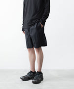 画像をギャラリービューアに読み込む, ATTACHMENT アタッチメントのNY TAFFETA SHORTS - BLACKの公式通販サイトsession福岡セレクトショップ
