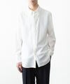 【 ATTACHMENT 】PE COMPACT TWILL REGULAR COLLAR DRESS SHIRT - WHITE