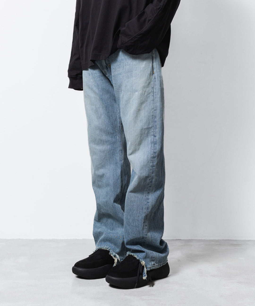 VEIN ヴェインの13OZ DENIM BOOT CUT TROUSERS - L.NAVYの公式通販サイトsession福岡セレクトショップ