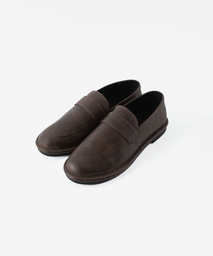 ATTACHMENT アタッチメントのSMOOTH LEATHER LOAFER - BEIGEの公式通販サイトsession福岡セレクトショップ