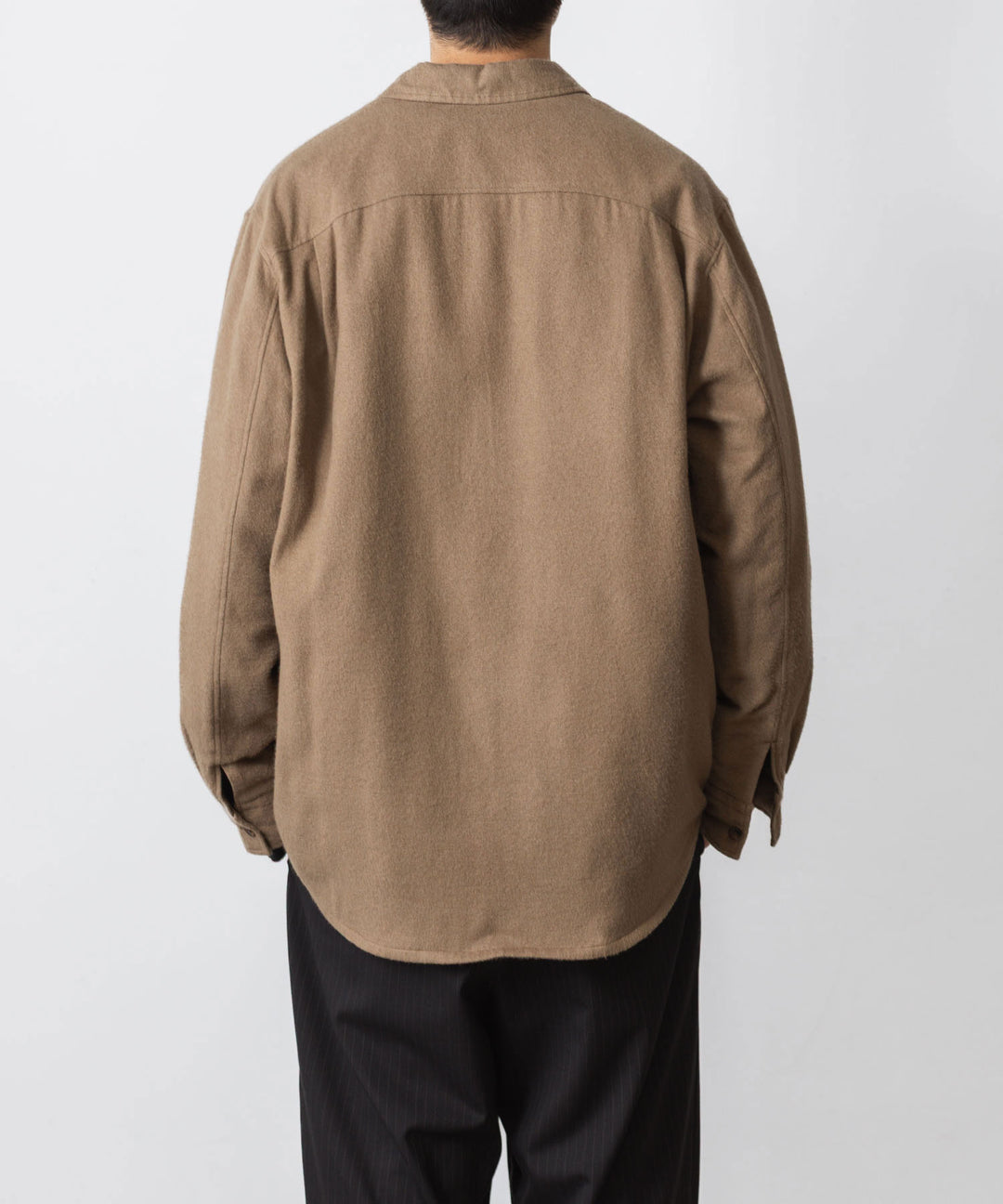 ATTACHMENT アタッチメントのRY/CO/SI FLANNEL PADDING L/S SHIRT - CAMELの公式通販サイトsession福岡セレクトショップ