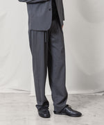 画像をギャラリービューアに読み込む, ATTACHMENT アタッチメントのT/W/SI STRETCH GABARDINE 1TUCK EASY TROUSERS - S.GRAYの公式通販サイトsession福岡セレクトショップ
