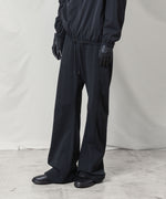 画像をギャラリービューアに読み込む, ATTACHMENT アタッチメントのCO STRECH TERRY 3D WIDE TROUSERS - BLACKの公式通販サイトsession福岡セレクトショップ
