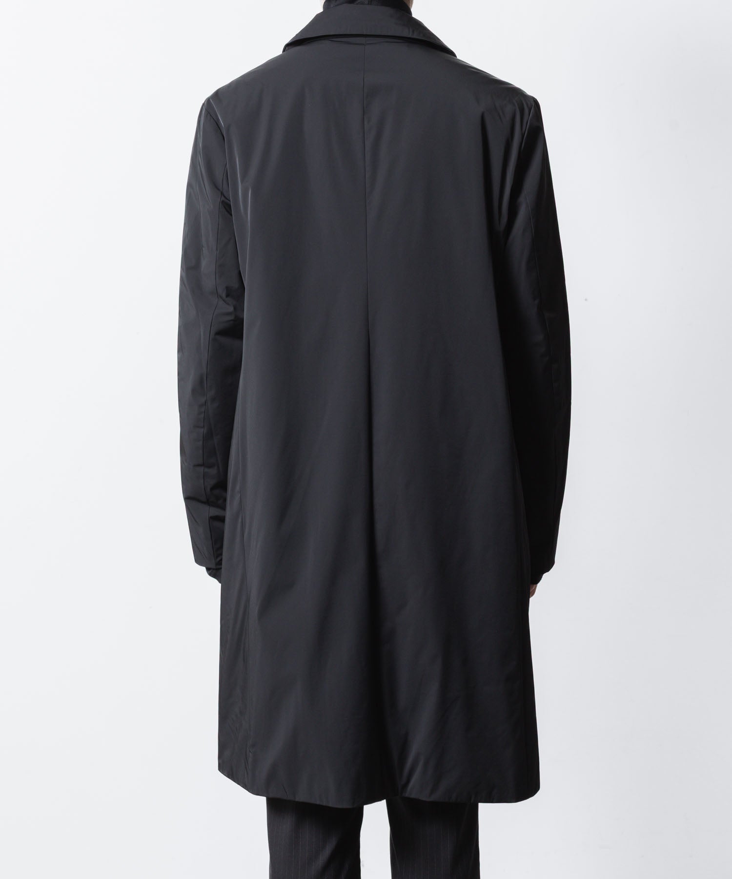 ATTACHMENT アタッチメントのNY 2LAYER STRETCH PADDING BALMACAAN COAT - BLACKの公式通販サイトsession福岡セレクトショップ