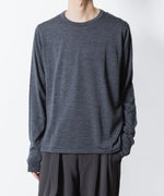 画像をギャラリービューアに読み込む, ATTACHMENT アタッチメントの× JOHN SMEDLEY MERINO EXTRAFINE WELTED CREW NECK L/S - D.GRAYの公式通販サイトsession福岡セレクトショップ
