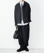 画像をギャラリービューアに読み込む, ATTACHMENT アタッチメントのSILK SATIN JACQUARD TIE - BLACKの公式通販サイトsession福岡セレクトショップ
