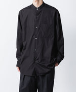 画像をギャラリービューアに読み込む, ATTACHMENT アタッチメントの140/2 GIZA BROAD BANDCOLLAR L/S SHIRT - BLACKの公式通販サイトsession福岡セレクトショップ
