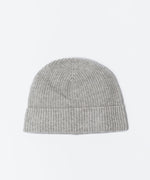 画像をギャラリービューアに読み込む, ATTACHMENT アタッチメントのCASHMERE　KNIT BEANIE - X.GRAYの公式通販サイトsession福岡セレクトショップ
