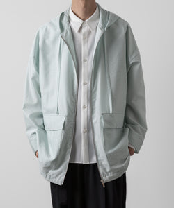 ATTACHMENT アタッチメントのWO/NY VOILE ZIP UP HOODED JACKET - L.GREEN 公式通販サイトsession福岡セレクトショップ