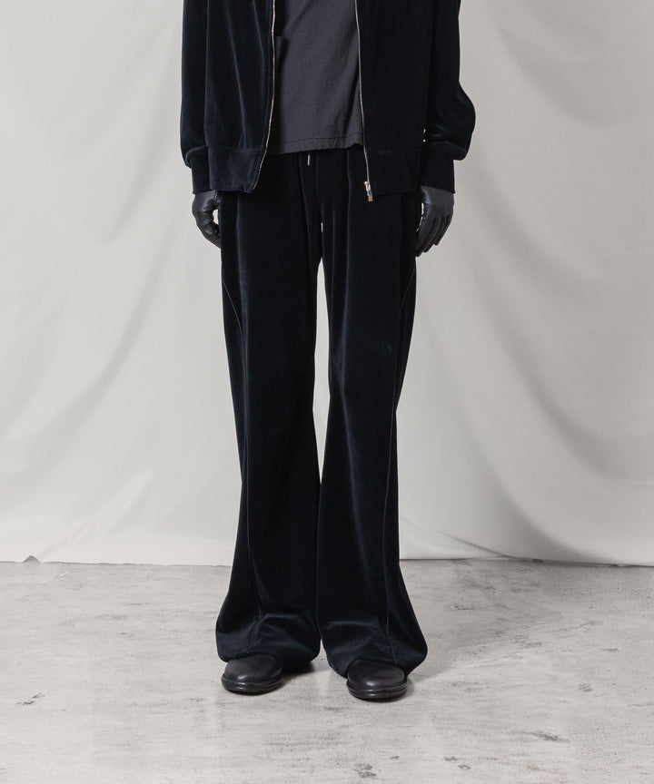 ATTACHMENT アタッチメントのCO/PE VELOR JERSEY TRACK JACKET - BLACKの公式通販サイトsession福岡セレクトショップ