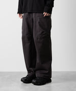 画像をギャラリービューアに読み込む, ATTACHMENT アタッチメントのNY/CO TWILL WIDE CARGO TROUSERS - D.GRAY 公式通販サイトsession福岡セレクトショップ
