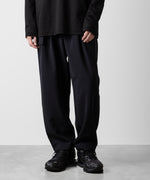 画像をギャラリービューアに読み込む, ATTACHMENT アタッチメントのPE STRETCH DOUBLE CLOTH BELTED TAPERED FIT TROUSERS - NAVY 公式通販サイトsession福岡セレクトショップ
