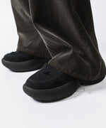画像をギャラリービューアに読み込む, VEIN ヴェインのCOTTON JERSEY x RIPSTOP OVAL SOLE TRAINER - BLACKの公式通販サイトsession福岡セレクトショップ
