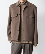 画像をギャラリービューアに読み込む, ATTACHMENT アタッチメントのWO/CA DOUBLE FACE BEAVER TRACKER JACKET - KHAKI GRAYの公式通販サイトsession福岡セレクトショップ

