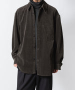 画像をギャラリービューアに読み込む, VEIN ヴェインのFINX CO CORDUROY L/S SHIRT - D.GRAYの公式通販サイトsession福岡セレクトショップ
