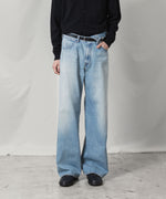 画像をギャラリービューアに読み込む, ATTACHMENT アタッチメントの11OZ DENIM FLAP JEANS - L.NAVYの公式通販サイトsession福岡セレクトショップ
