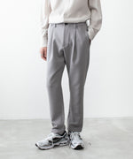 画像をギャラリービューアに読み込む, ATTACHMENT アタッチメントのPE STRETCH DOUBLE CLOTH REGULAR FIT EASY TROUSERS - L.GRAYの公式通販サイトsession福岡セレクトショップ
